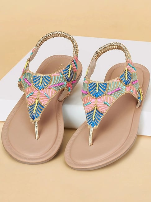 Pantaloons Junior Kids Multicolor Sling Back Sandals-picture-32