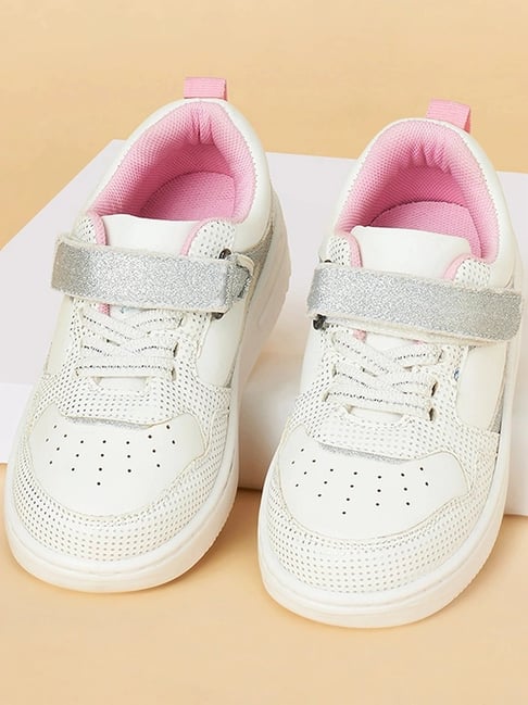 Pantaloons Junior Kids White Sneakers