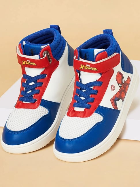 Pantaloons Junior Kids Multicolor Ankle High Sneakers-picture-27