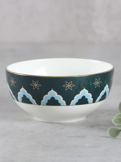 india circus by krsnaa mehta India Circus By Krshna Mehta Multi Bone China Printed Dinnerware, Bowls-picture-26