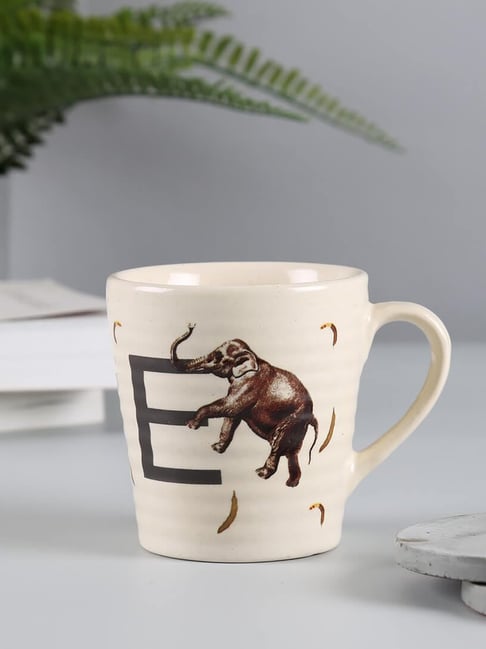 india circus by krsnaa mehta India Circus By Krshna Mehta Multi Stoneware Printed Mugs-picture-30
