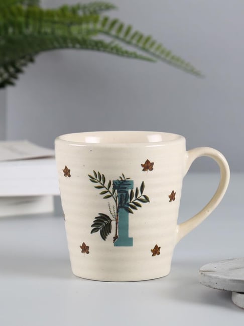 India Circus By Krshna Mehta Multi Stoneware Printed Mugs