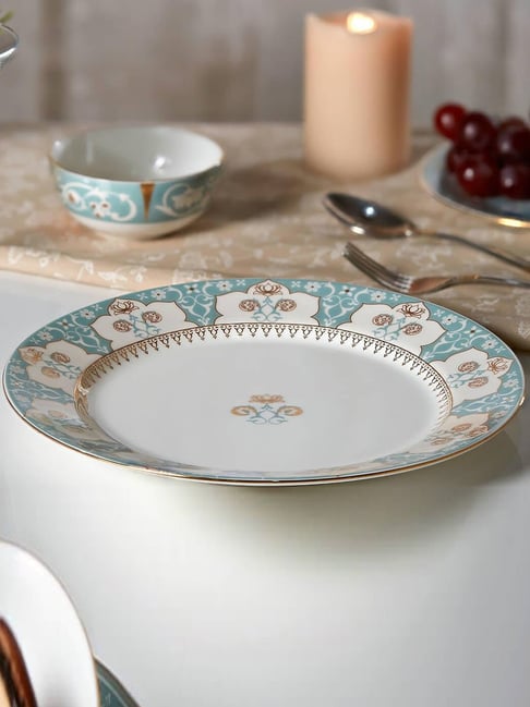 india circus by krsnaa mehta India Circus By Krshna Mehta Multi Bone China Printed Dinner Plates-picture-11