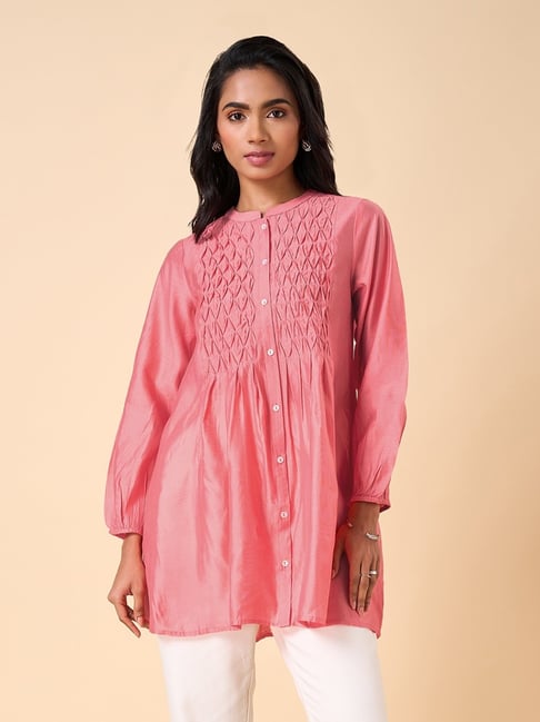 Marigold Lane Pink Regular Fit Tunic-picture-14