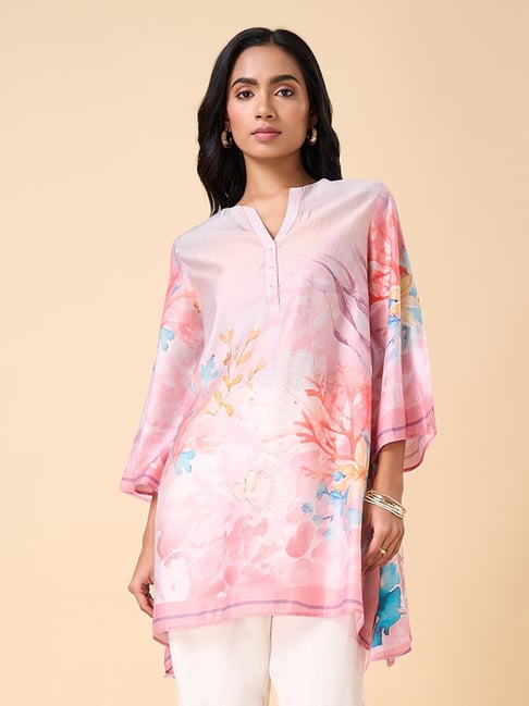 Marigold Lane Pink Regular Fit Printed Tunic-picture-12