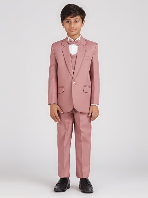 Kids Island Boys Pink Cotton Suit Set-picture-33