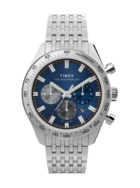 Timex TW2Y18500UJ Waterbury Chronoraph Watch for Men