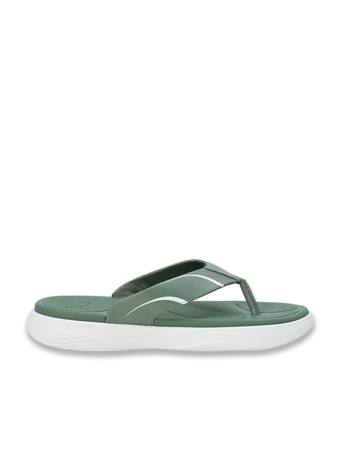 Puma Men's Softride Eucalyptus Green Flip Flops