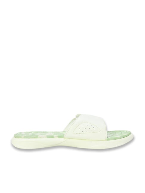 Puma Women's Softride Cool Cucumber Green Slides