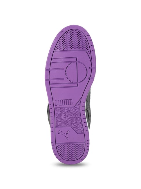 Puma Men's RBD Game Black Ultraviolet Ankle High Sneakers