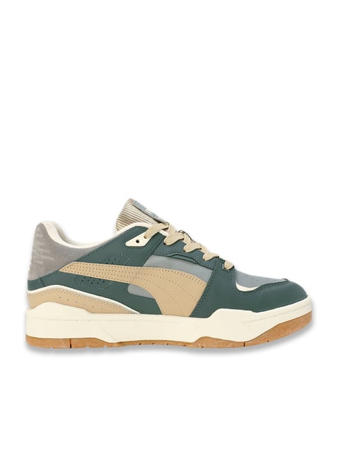 Puma Men's Slipstream Stormy Slate Green & Mineral Grey Casual Sneakers-picture-11