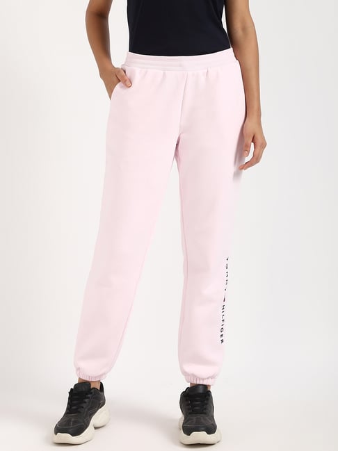 Tommy Hilfiger Light Pink Regular Fit Joggers-picture-20