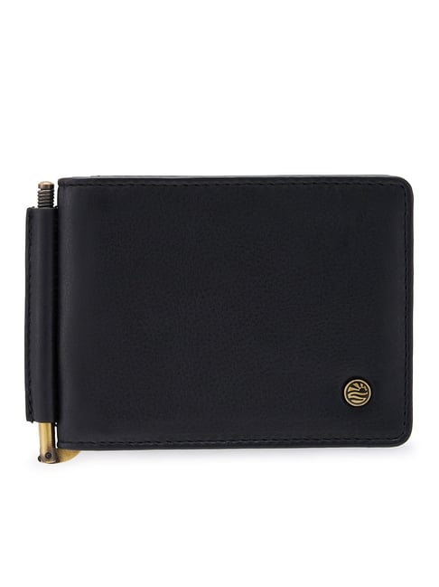 PERQUISITE Monarch Black Casual Leather Money Clip for Men-picture-46