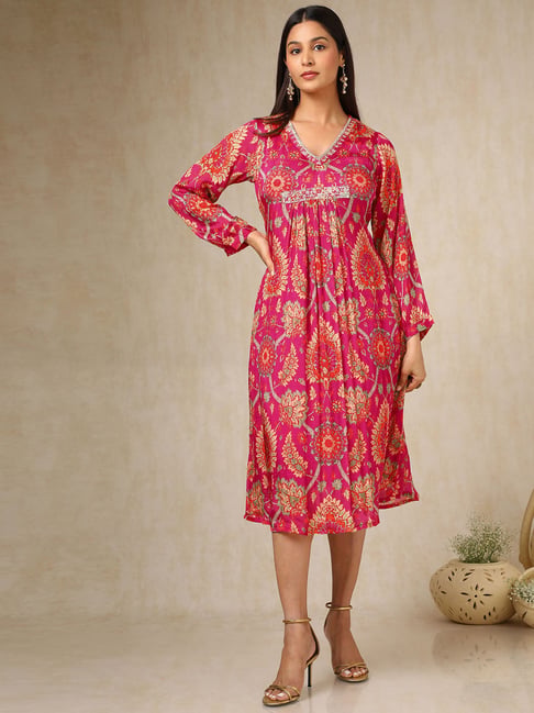 sachin and babi light blue dress Cotton Ethnic Dresses for Women