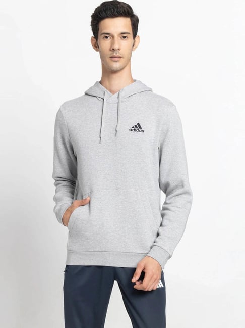 Adidas Grey M FEELCOZY Hoodie-picture-23