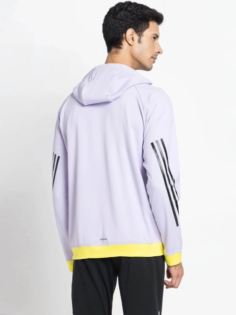 Adidas Purple IND CRI TRN Hoodie