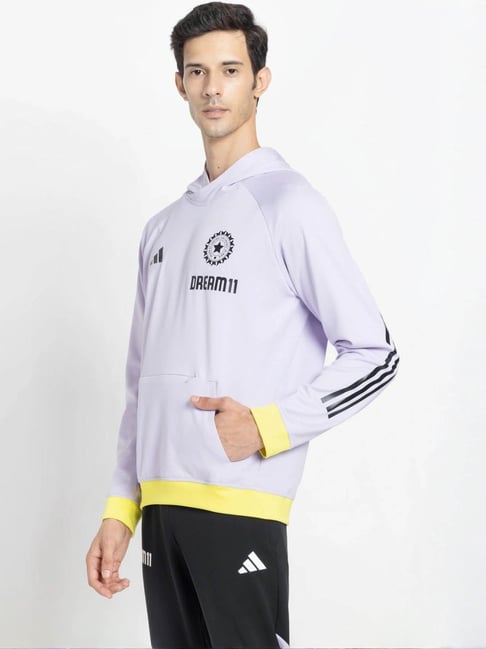 Adidas Purple IND CRI TRN Hoodie