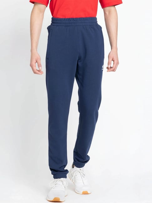 Adidas Originals Blue ESS FT Trackpants-picture-39