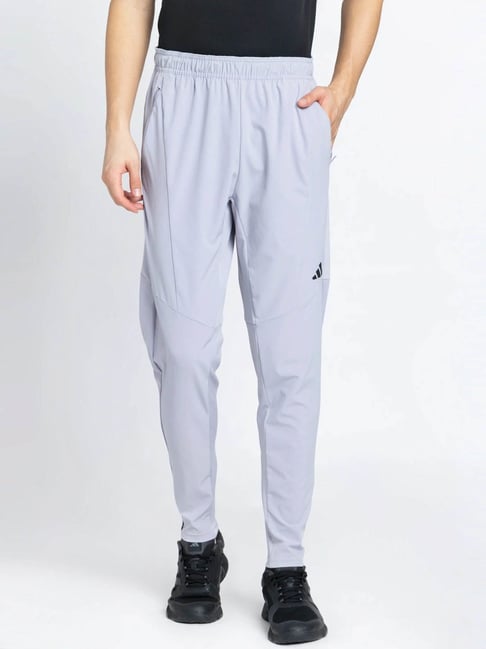 Adidas Grey D4T Hybrid Trackpants-picture-38