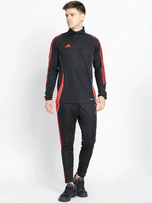 Adidas Track Pants ジャージ 黒×赤 Buy adidas Black TIRO24 TRPNT S Trackpants for Men Online @ Tata