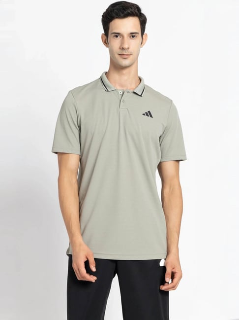 Adidas Green CLUB PIQUEPolo T-Shirt-image-39