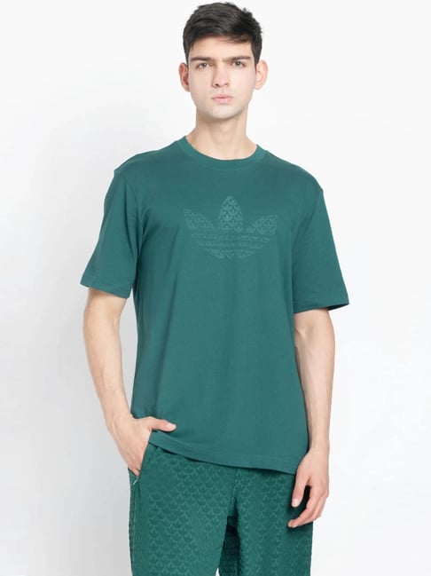 Adidas Originals Green Q12 MONOGRAM T T-Shirt-picture-41