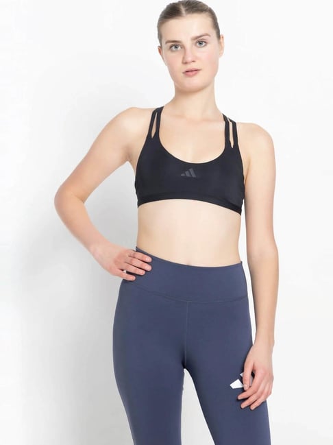 adidas Black Tight fit AERIM LS STRNGT Bra-picture-42
