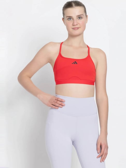 adidas Red Tight fit AERCT LS Bra-picture-13