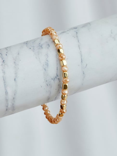 Joker WItch Gold I Know Places Beaded Bracelet