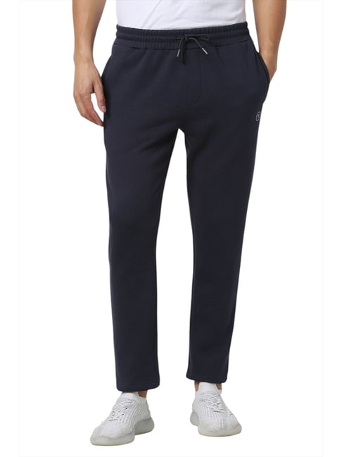 Van Heusen Blue Relaxed Fit Trackpants-picture-45
