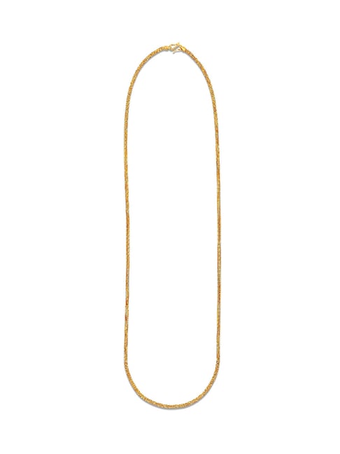 Muthoot Pappachan Swarnavarsham 22Kt Flat Chain