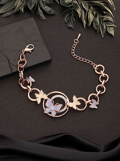 Ladies Butterfly Chain Bracelet At ₹ 55/piece | Chain Bracelet In Sohna | ID: 2852398750912 - Foto 12