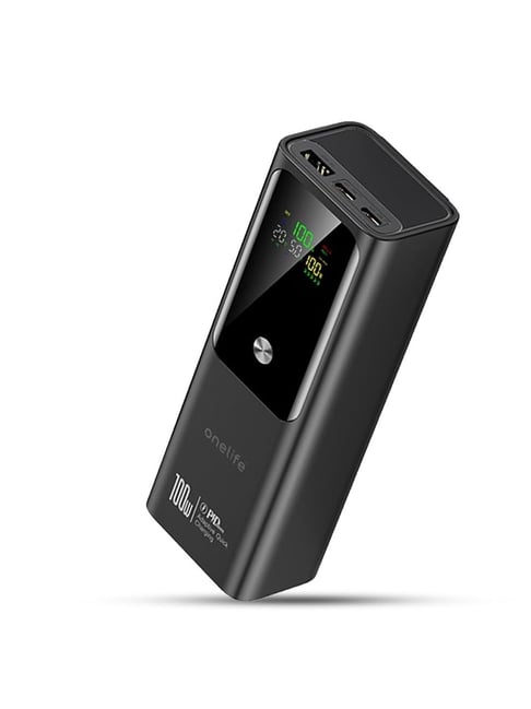 Onelife Black One Life Power 17-100W Fast Charging Power Bank