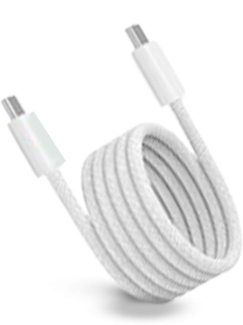 Onelife White Cable 27 Magnetic Type C to C Premium Power Meter for Cables