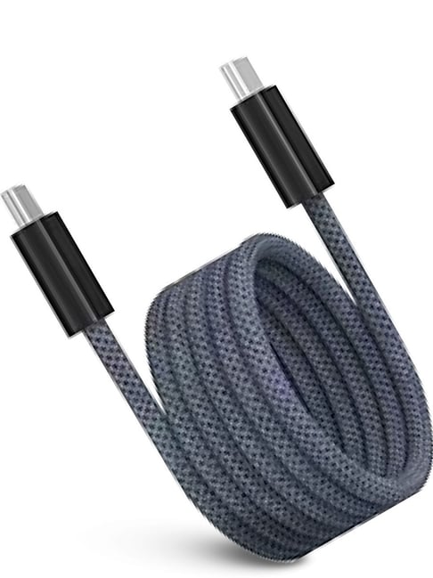 Onelife Black Cable 27 Magnetic Type C to C Premium Power Meter for Cables
