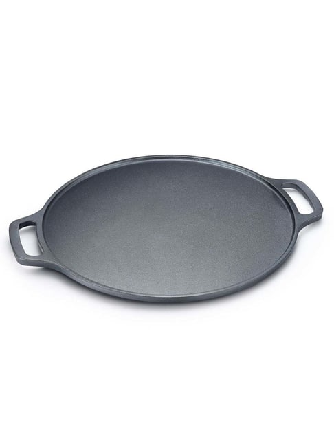 Prestige Dura Cast Iron Tawa 30cm Cast Iron Heavy Gauge & Induction Bottom