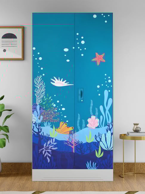 Godrej Interio¿Interio Slimline Digital Printed with 2 Shelves Metal Almirah