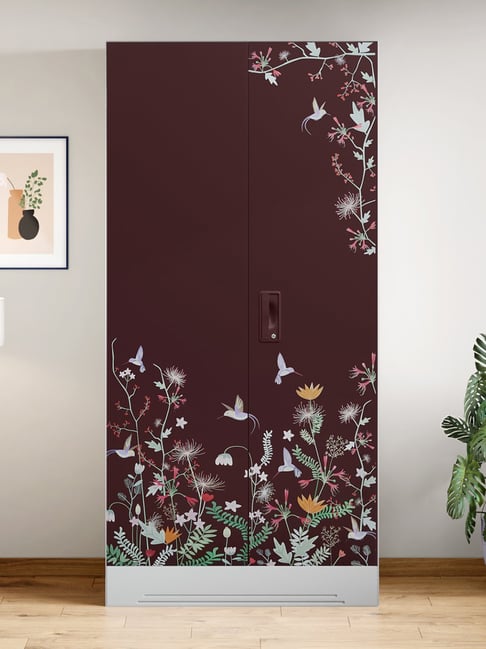 Godrej Interio¿Interio Slimline Digital Printed with 2 Shelves Metal Almirah