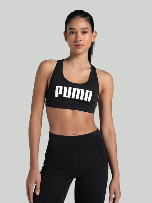 Puma Black Skinny Fit Sports Bra-picture-18