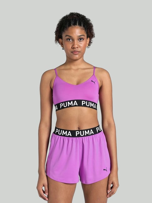 Puma Purple Skinny Fit Sports Bra-picture-42