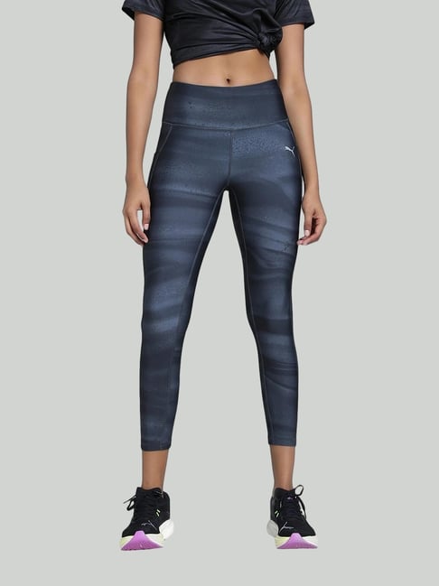 Puma Black Skinny Fit Printed Tights-picture-35