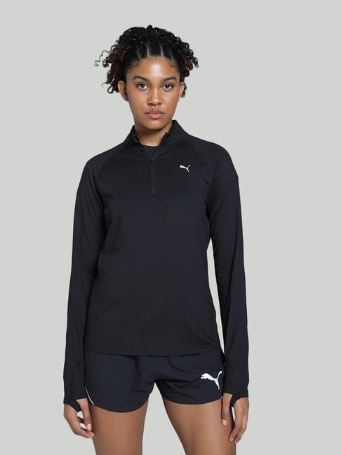 Puma Black Regular Fit Top