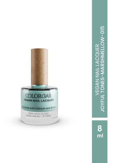 Colorbar Vegan Nail Lacquer Joyful Tones Marshmellow 015 - 8 ml-picture-35