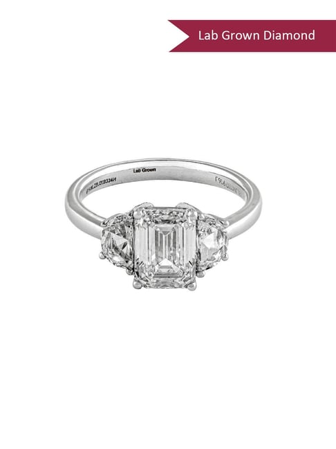 crash.club By CKC 2.08 ct & 0.81 ct Lab Grown Diamond Ring