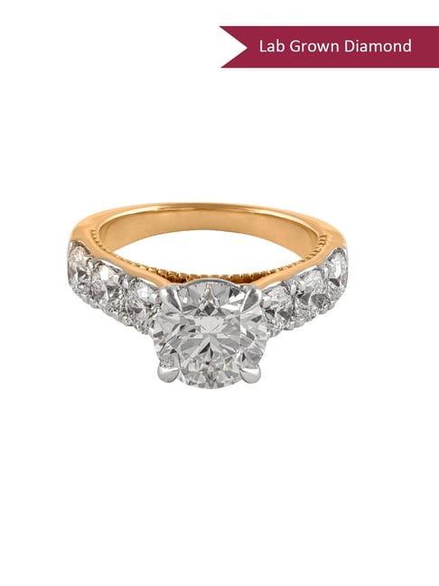 crash.club By CKC 2.08 & 1.41 ct Lab Grown Diamond Ring