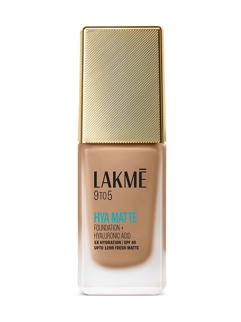 Lakme 9to5 Hya Matte Foundation + Hyaluronic Acid C380 Cool Walnut - 25 ml-picture-28