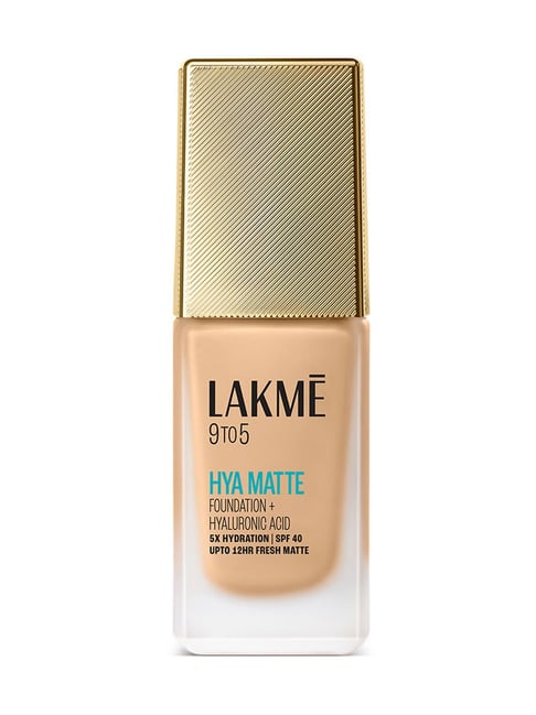Lakme 9to5 Hya Matte Foundation + Hyaluronic Acid N150 Neutral Light - 25 ml-picture-42