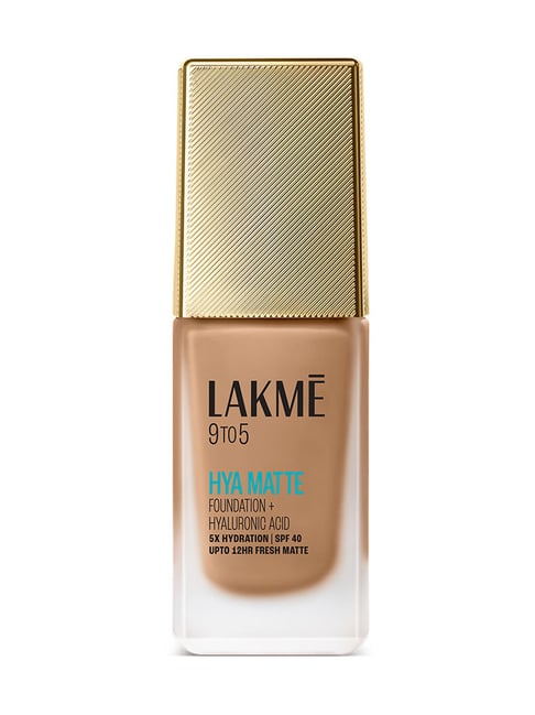 Lakme 9to5 Hya Matte Foundation + Hyaluronic Acid C280 Cool Tan - 25 ml-picture-10
