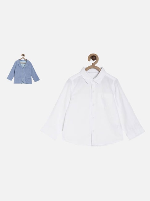 MINIKLUB Blue Kids Boys Long Sleeve Blazer-picture-19