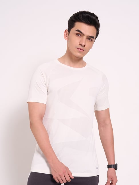 Ajile By Pantaloons White Slim Fit T-Shirt-picture-20
